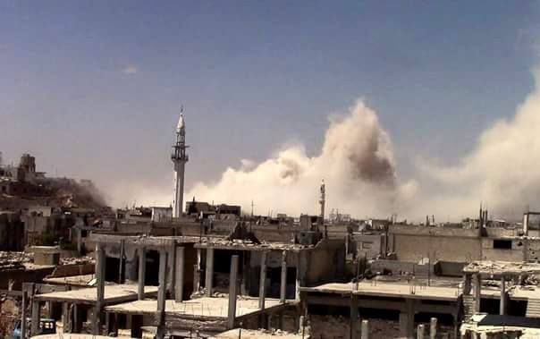 تلبيسة تضج بالبراميل... والثوار يردون باستهداف الأشرفية وحاجز الفيلات في حمص