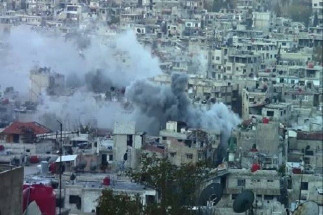 قتلى وجرحى لقوات النظام وحزب الله جراء استهداف النظام صاروخ "فيل" بالخطأ لحاجز الإستراحة بريف دمشق