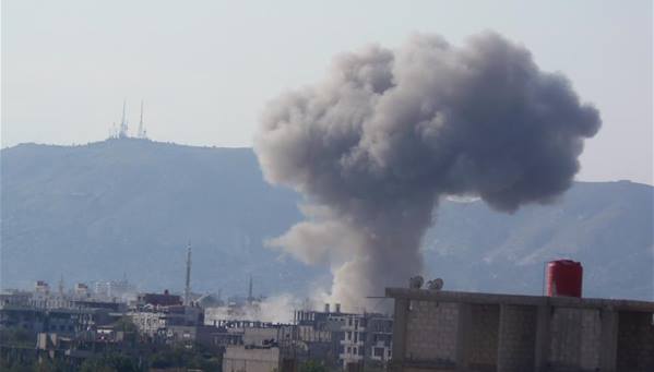 60 شهيد وأكثر من 300 جريح حصيلة المجازر التي ارتكبها طيران النظام بالأمس في الغوطة الشرقية دمشق