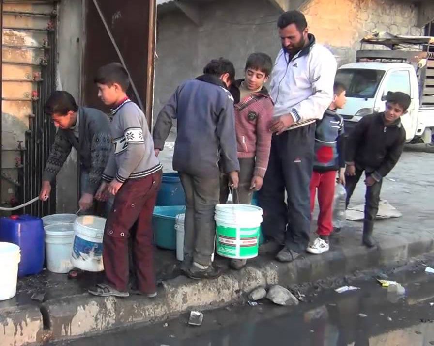 المياه تعود لسبع أحياء حلبية لمدة 24 ساعة فقط