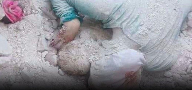 استشهاد سيدة وطفليها وعدة جرحى إثر استهداف قوات النظام بصواريخ أرض أرض حي الوعر المحاصر