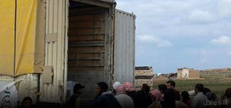 بعد إطلاق حملة "رد الدين للريف الشمالي" في حلب.. وصول حصص غذائية إلى مخيمات النازحين