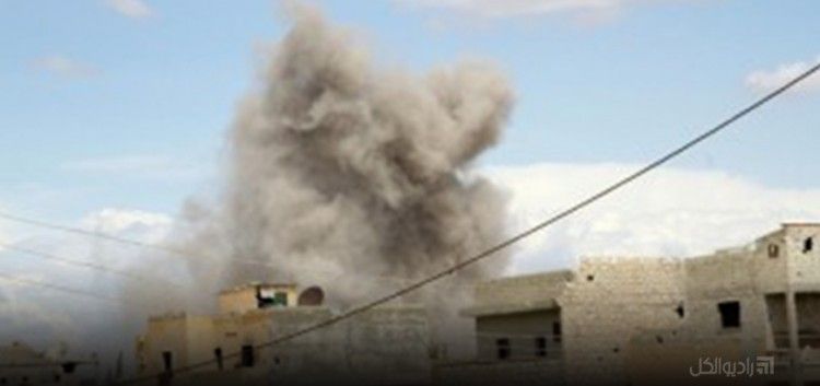إستشهاد مدني وإصابة آخرين بجراح في قصف جوي لطيران النظام على مدينة تدمر بريف حمص الشرقي