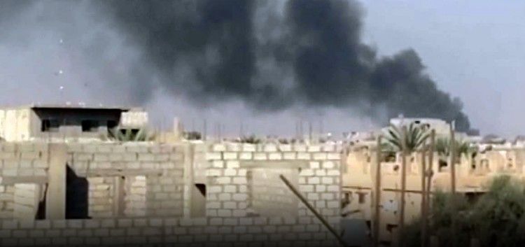 طيران النظام يستهدف مركز التنمية الريفية في الميادين.. وداعش يفرض ضرائب جديدة "بالذهب" في البوكمال