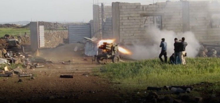 الجيش الحر يصّد محاولة قوات النظام التقدم في خربة "كوم جرا" بريف درعا