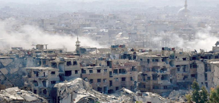 20 قتيلاً مدنياً بغارات الطيران الروسي على ملجأين في مخيم اليرموك والحجر الأسود