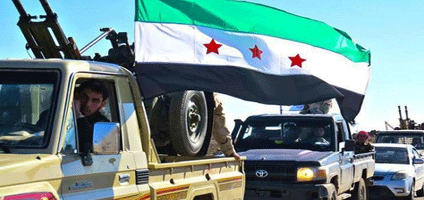 الجيش الحر يعلن تل الحارة شمالي درعا منطقة عسكرية