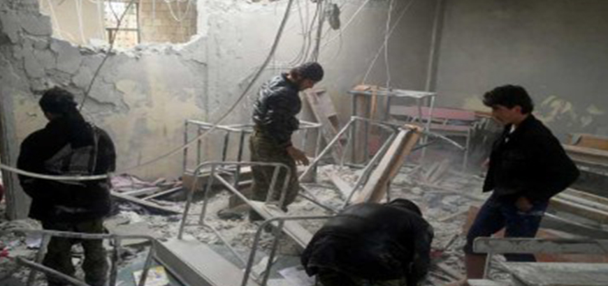 شبكة حقوقية توثق 21 اعتداء على مراكز حيوية في سوريا خلال أيار الماضي