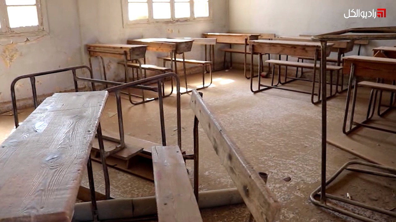 الرقة ..تواصل العمل في ترميم المدارس استعدادا للعام الدراسي الجديد