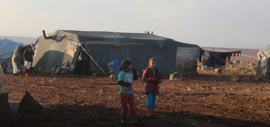 مخيم "الفان" شمالي حماة يناشد المنظمات تقديم الدعم للنازحين