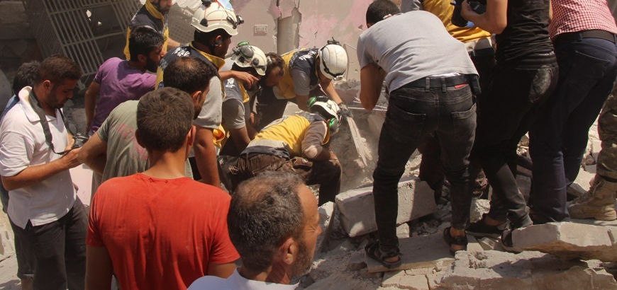 غارات جوية مستمرة تقتل 9 مدنيين في إدلب
